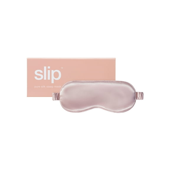 Slip Pure Silk Soft Sleep Mask with Elastic Band, Reusable, Pink