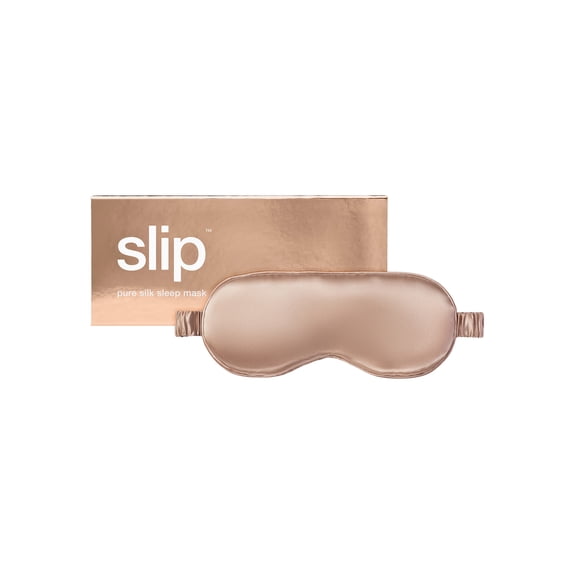 Slip Pure Silk Soft Sleep Mask with Elastic Band, Rose Gold