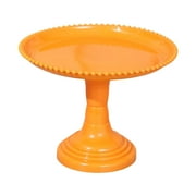 Slip Resistant Base Tall Dessert Display Stand Snacks Fruit Serving Plate Elegant Plastic Construction for Celebration