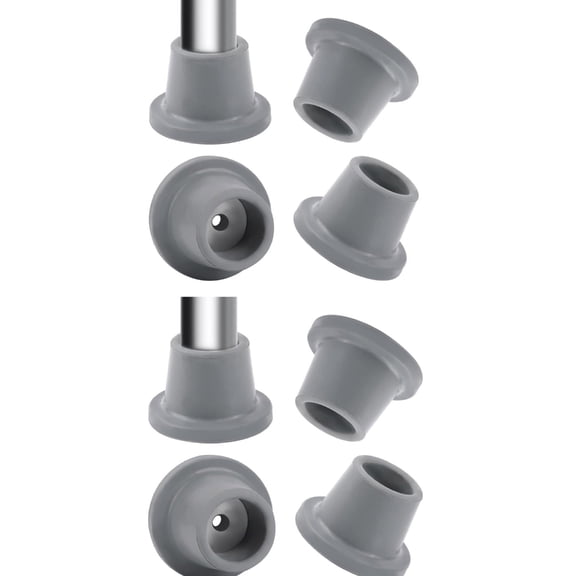 Slip Resistant Rubber Feet for Shower Stool Foot Covers for Bathtub Non Slip Caps with Wide Stand Base for Bath Chair
