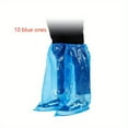 thumbnail image 1 of [Slip Resistant Shoe Covers 10 Pairs] 10 pairs of waterproof shoe covers for outdoor activities, providing slip resistance and durability, 1 of 5