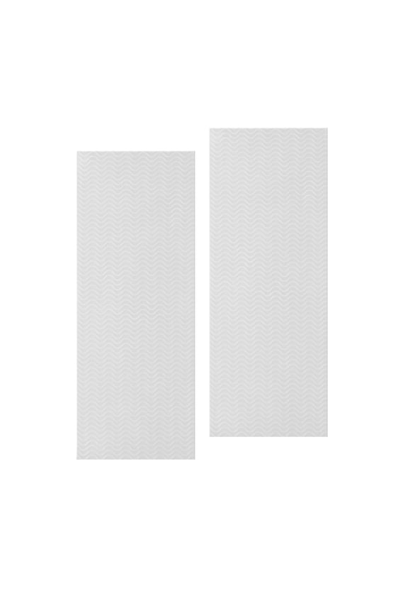 Slip-Resistant Shoe Sole Protective Tape, Anti Slip PVC Tape with Wavy Pattern, 2PCS Flexible Durable Grip for Leather and Plain Weave Soles, Includes Adhesive Aid and Gloves