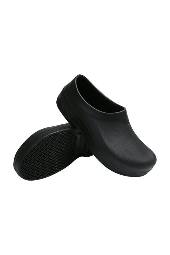 Slip Resistant Shoes for Men - Zapatos para trabajar en Restaurante de Mujer Unisex Non Slip Work Shoes Waterproof Food Service Kitchen Shoe Chef Restaurant Slip-On Shoes