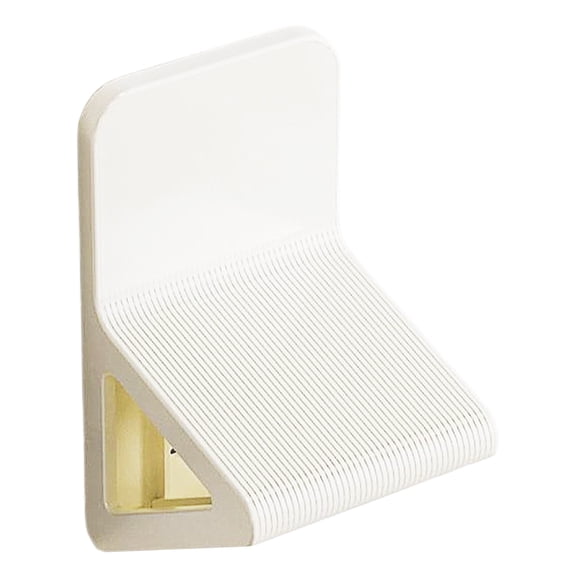 Slip Resistant Shower Stool With Quick Installation Portable ABS Bathroom Step Organizers