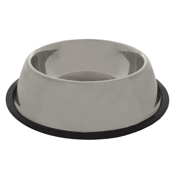 Slip-Resistant Stainless Steel Pet Bowl 8 OZ