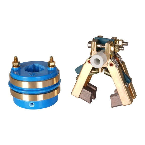 Slip Ring Assembly Conductive Slip Ring Carbon Brush Holder Metal Material for High Power Generator Packaging Machine