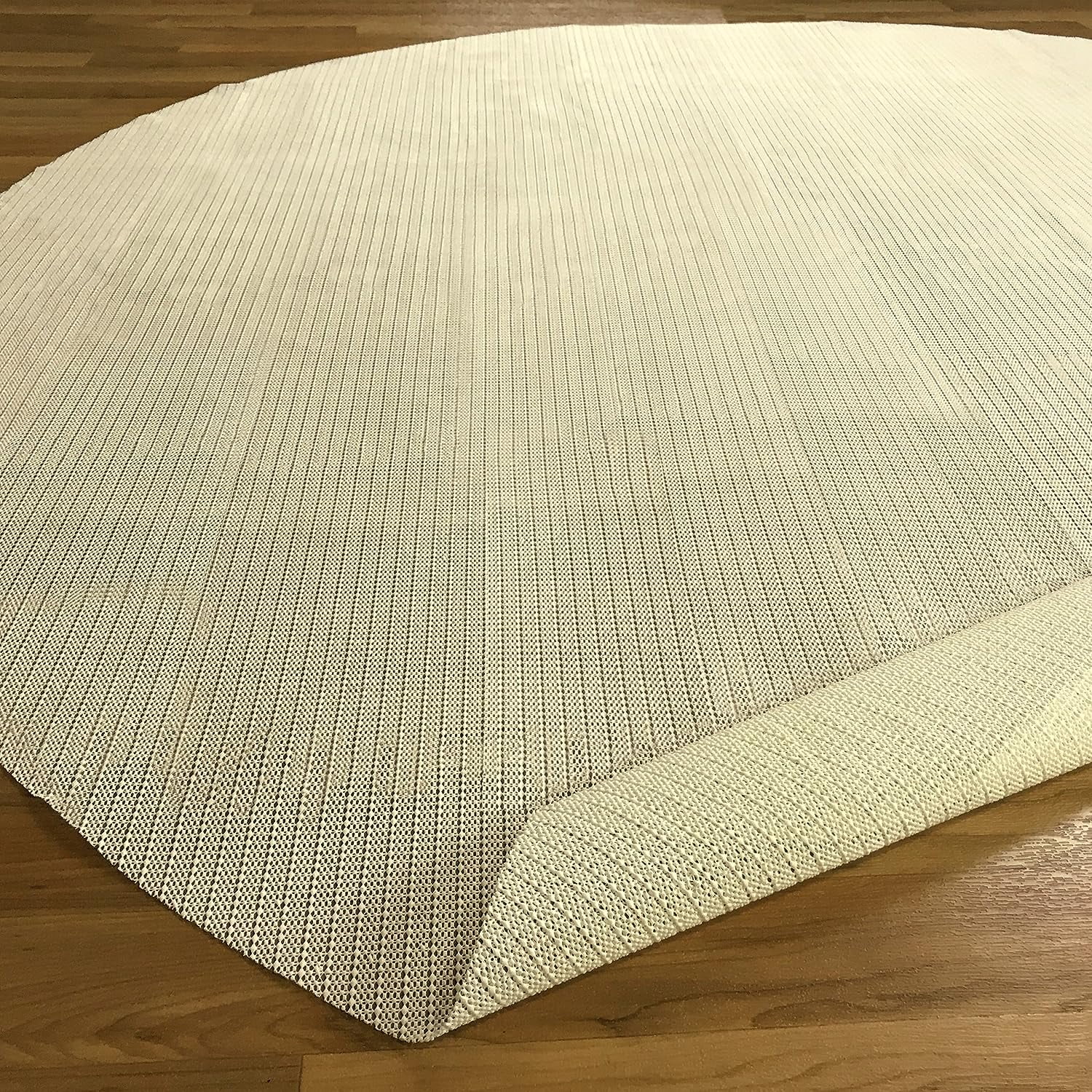 Slip Round Area Rug Pad, Perfect Grip On Rugs Or Mats To Stop Moving On