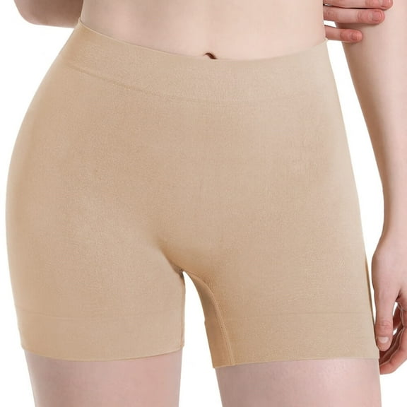 Slip Shorts for Women Under Dresses,Seamless Boyshorts Panties Smooth Soft Anti-chafing Shapewear Shorts