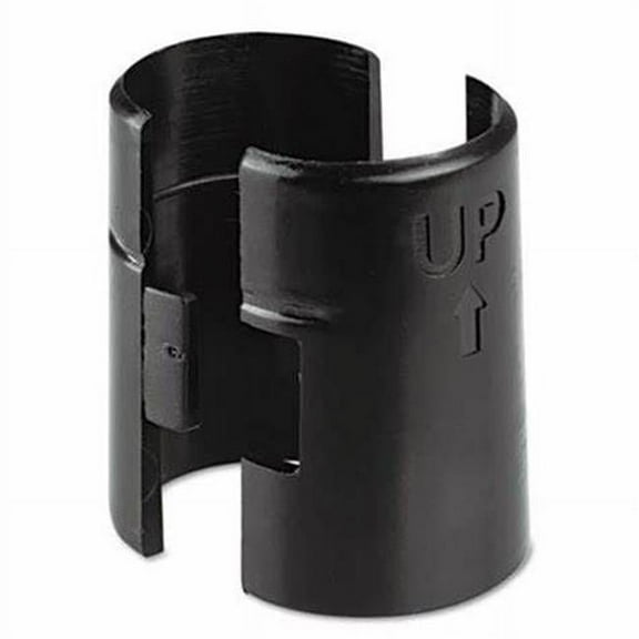 Slip Sleeves for Linen Carts & Shelving Units, Black - 2 Piece - 4 Each