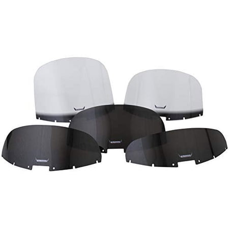 Slip Streamer Dark Smoke 10" Windshield S-142-10DS