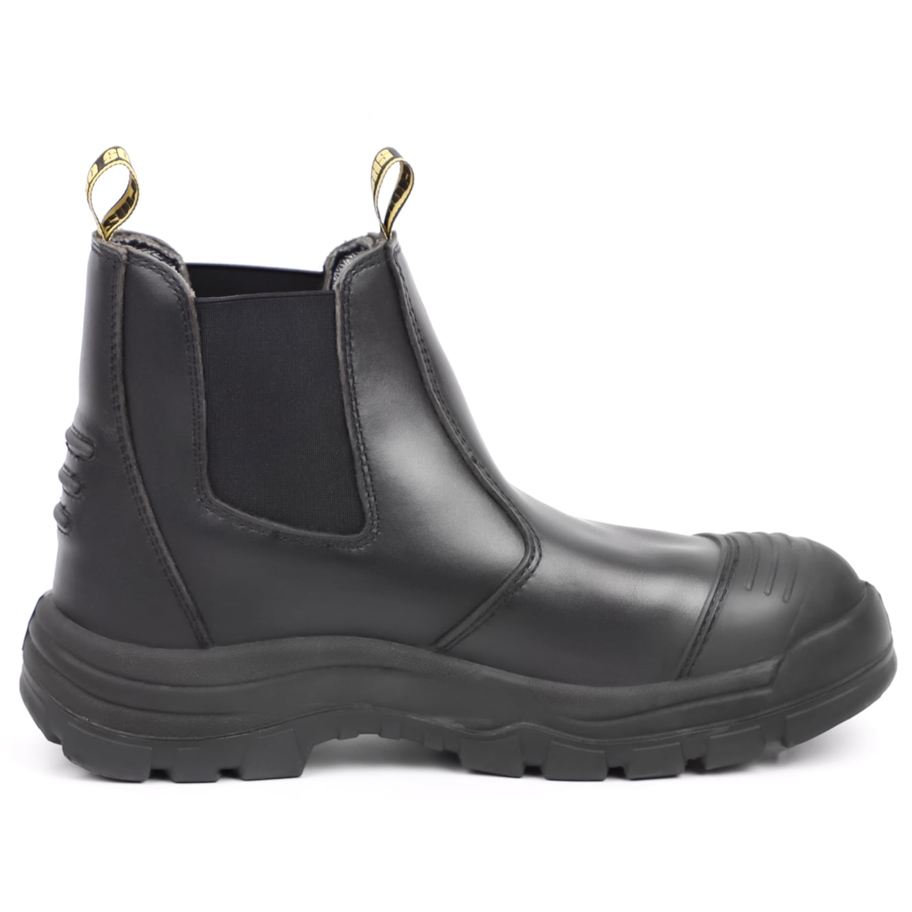 Slip on Work Boots for Men, HANDMEN Soft Toe Waterproof Slip Resistant ...