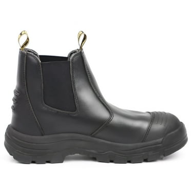 mens slip on work boots waterproof