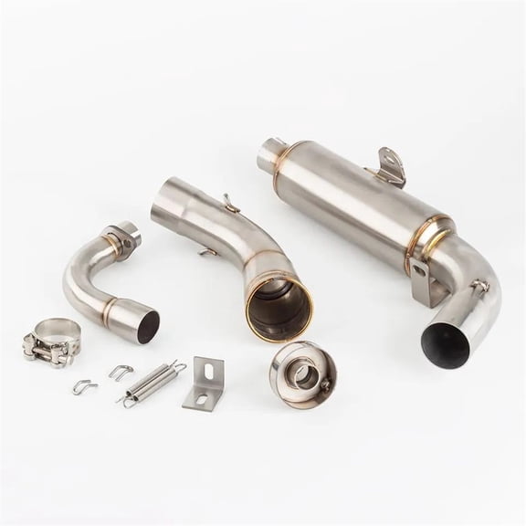Slip-on Exhaust Motorcycle Exhaust Muffler Stainless Steel Exhaust For MSX 125 For Grom 125 2013 2014-2023