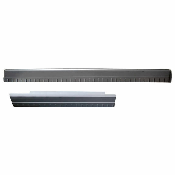 Slip-on Rocker Panel Kit. Fits 99-00 Chevrolet Pickup Silverado 3-Door Extended Cab, 99-00 GMC Pickup Sierra 3-Door Extended Cab