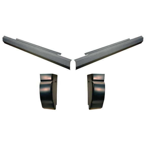Slip-on Rocker Panel and Cab Corner Kit. Fits 94-04 Chevrolet S10 Pickup, 94-04 GMC Sonoma