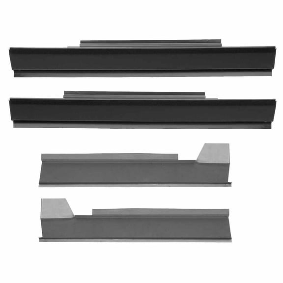 Slip-on Rocker Panel and Inner Backing Plate Kit. Fits 85-05 Chevrolet Astro, 85-05 GMC Safari