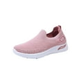 Slip on Sneakers Womens Hands Free Tennis Walking Shoes with Arch