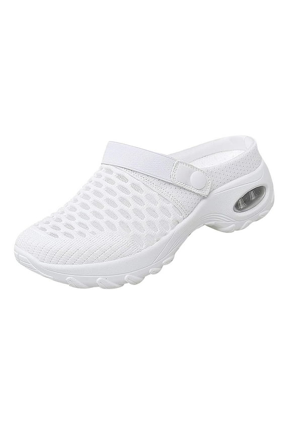 Slip on Steel Toe Shoes for Women Casual Non Slip Outdoor Walking Shoes for Summer