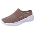 thumbnail image 1 of Slip on Walking Shoes Women Lightweight Breathable Mesh Soft Orthopedic Shoes Casual Non Slip Tennis Running Sneakers, 1 of 9