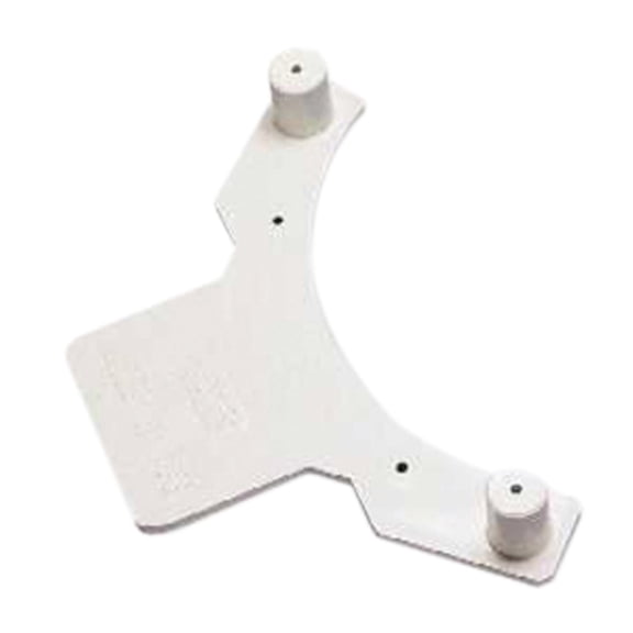 Slip-on bracket for raised toilet seat