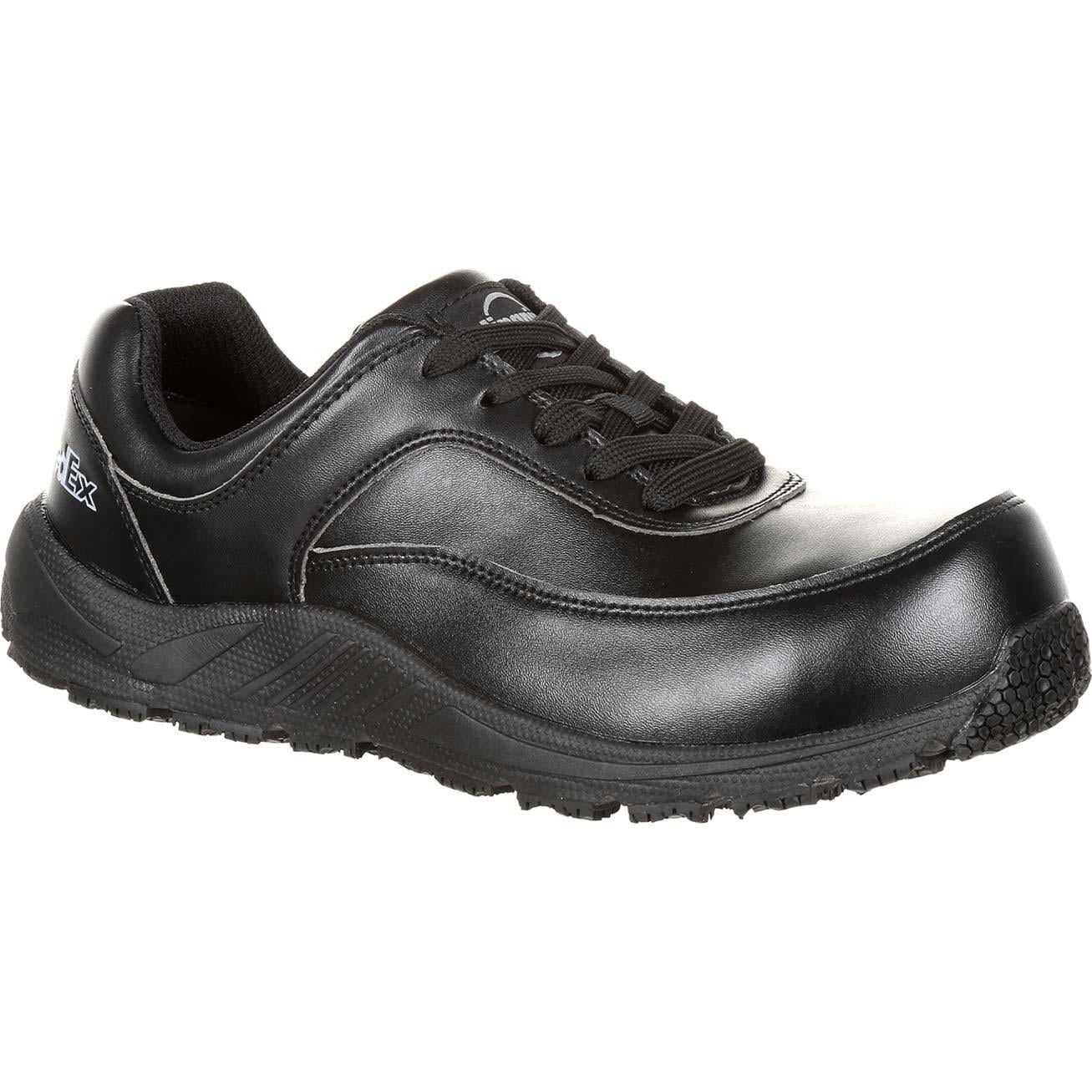 【COLOR iN ID】Stud Slip Shoes SRM555 Women's Orlando MaxTRAX® Soft Toe Slip-On Dress Shoe