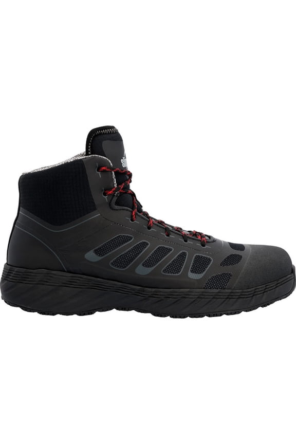Men's Alloy Toe Electrical Hazard Puncture-Resisting Waterproof Hi-Top Athletic Work Shoe