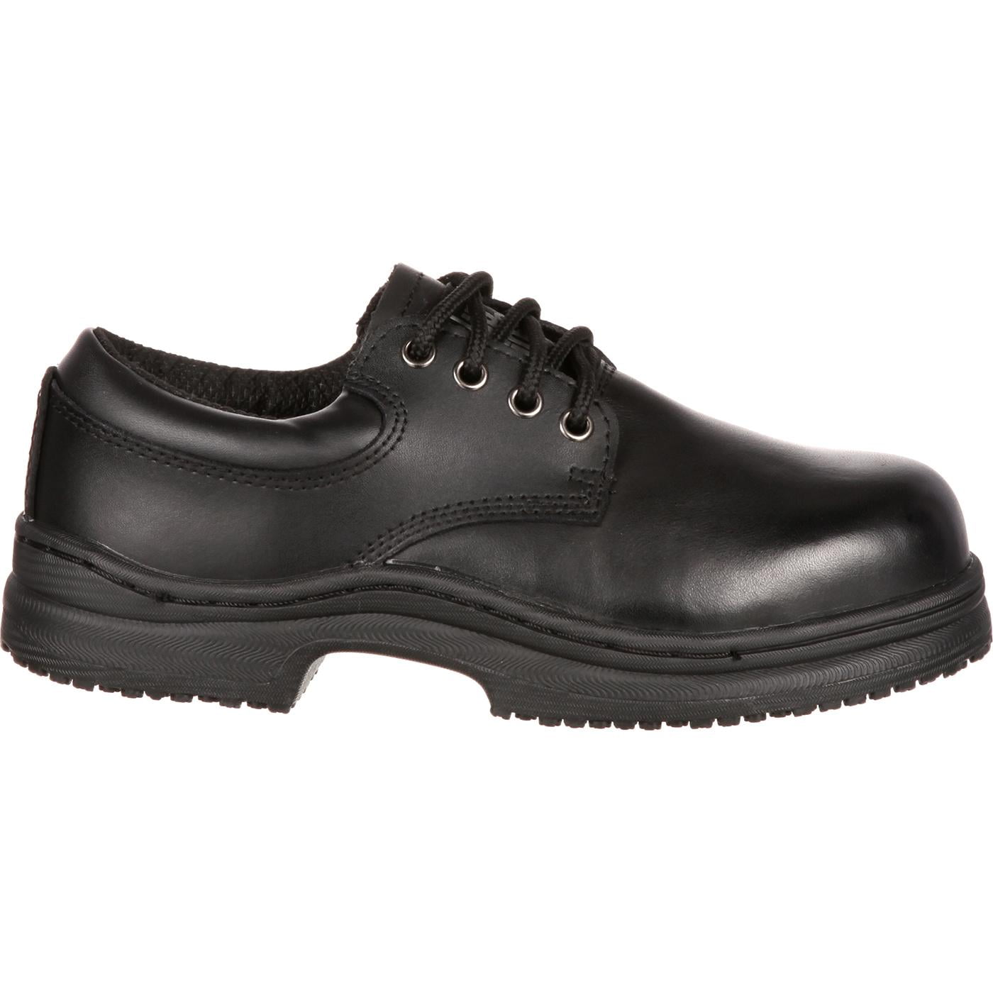 シルキーshoop SlipGrips Steel Toe Slip-Resistant Oxford - Walmart.com