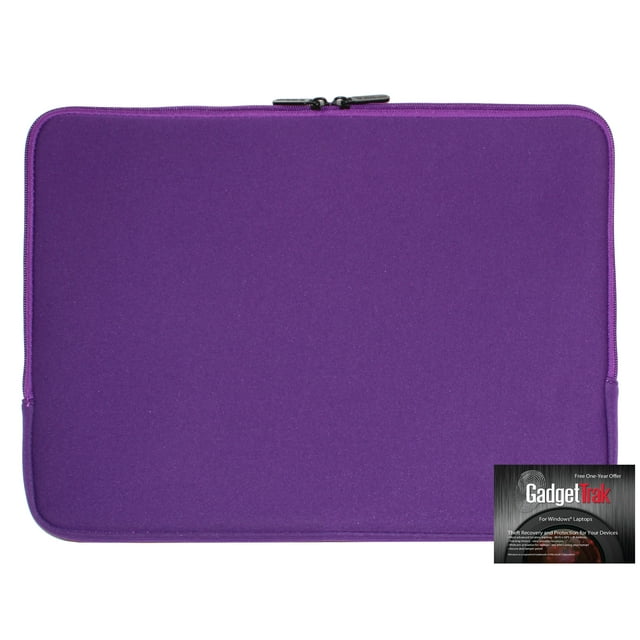 SlipIt 15.6" Laptop Sleeve with 1 Year Free GadgetTrak Subscription. A $19.95 value.