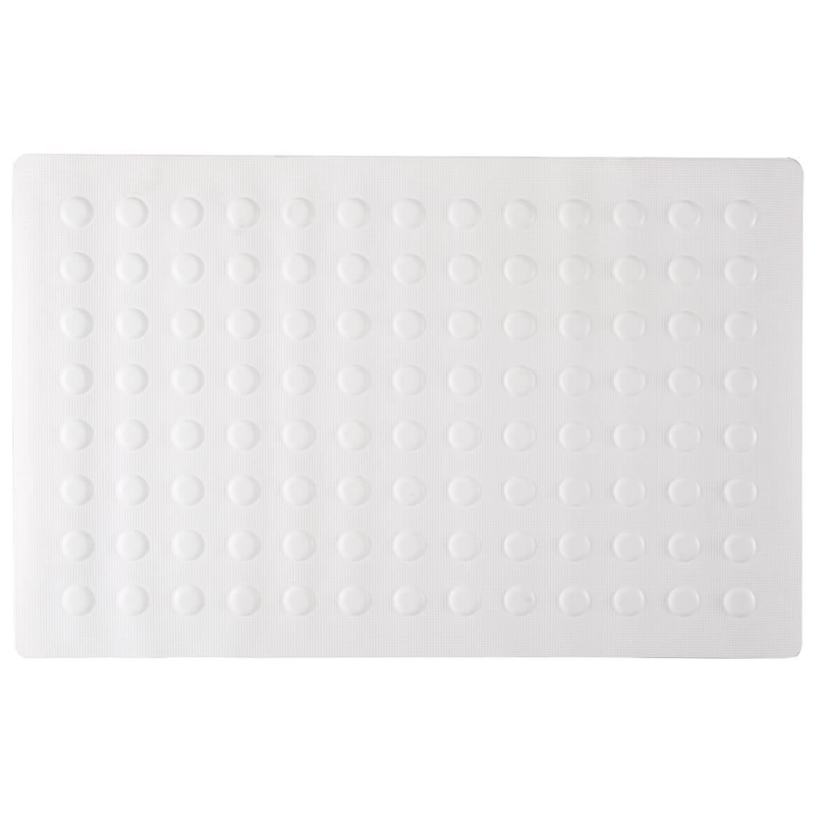 SlipX Solutions Rubber Safety Microban Bath Mat - White, 14 x 22 in - Kroger