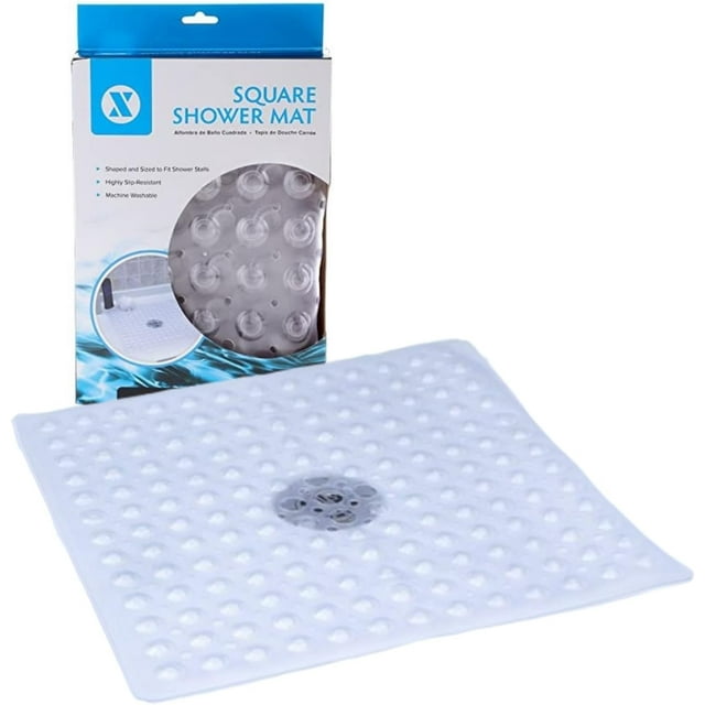 SlipX Solutions 21 x 21 Square Shower Stall Mat
