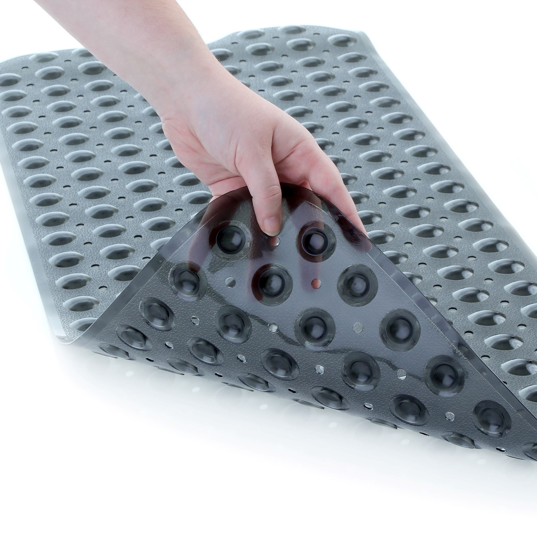 SlipX Solutions Extra Long 39x16 Vinyl Bath Mat, Large Tub & Shower ...