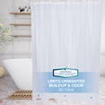 thumbnail image 1 of SlipX Solutions 70 in. x 72 in. Lightweight PEVA Shower Liner, 1 of 6