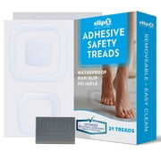 SlipX Solutions Adhesive Square Safety Treads Clear