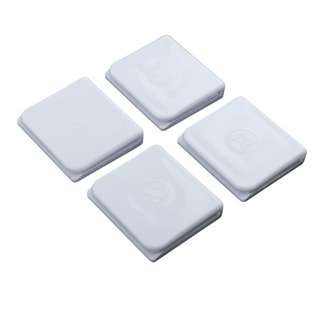 SlipX Solutions Shower Curtain Splash Clips (4 Count)