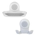 thumbnail image 1 of SlipX Solutions Suction Soap Saver & Double Hook Bundle, 1 of 5