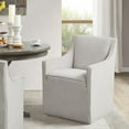 thumbnail image 1 of Slipcover Dining Arm Chair With Casters, 1 of 8