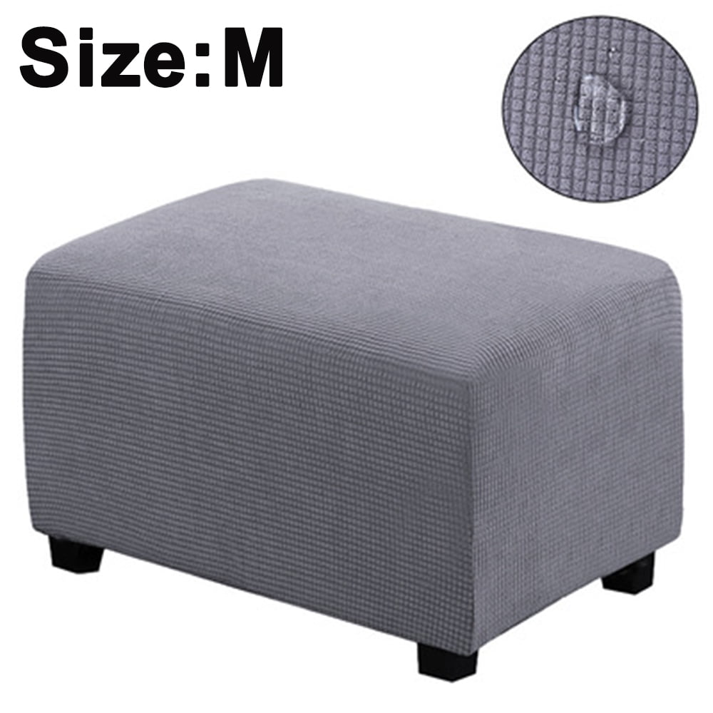 Slipcover Rectangle for Living Room, Stretch Slipcover for Ottoman