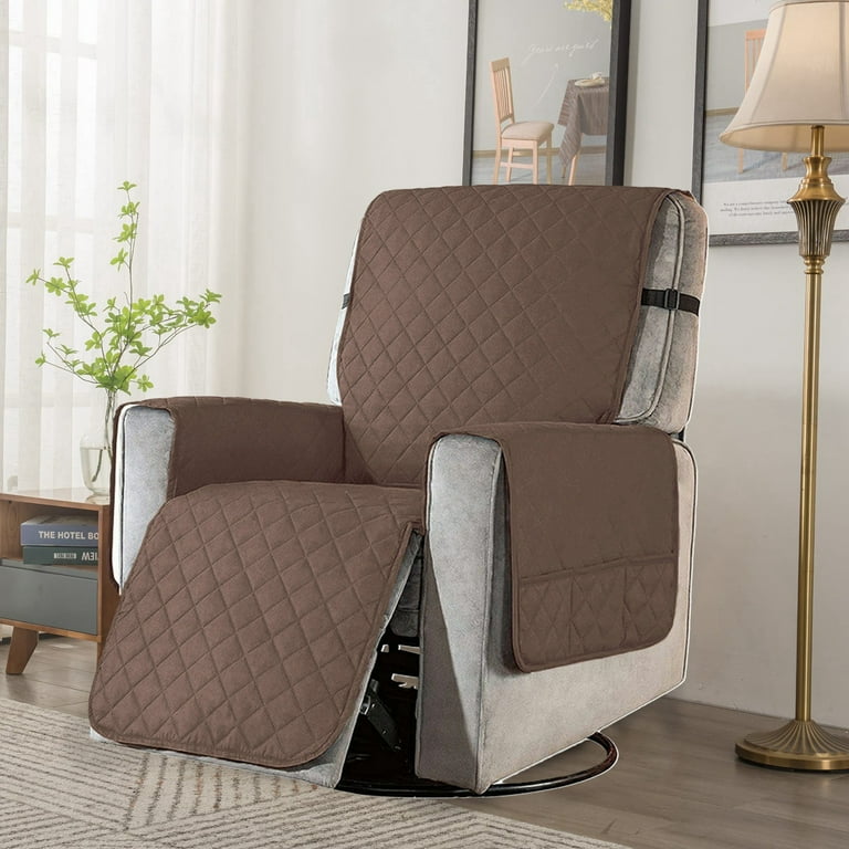 Slipcover Sectional Sofa Covers Double Recliner Couch Cover Heavy Duty Couch Covers for Dogs Stretchy Couch Cover Recliner Chair Cover Stretch