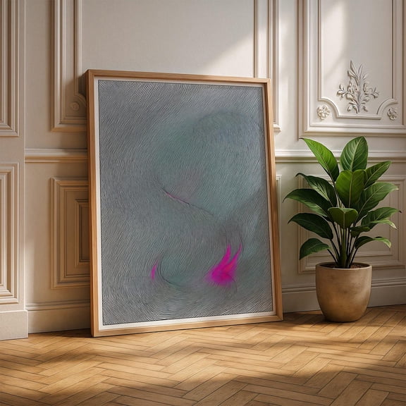 Slipfield Optical Illusion Line Black Kinetic Gallery Home Wall Decor