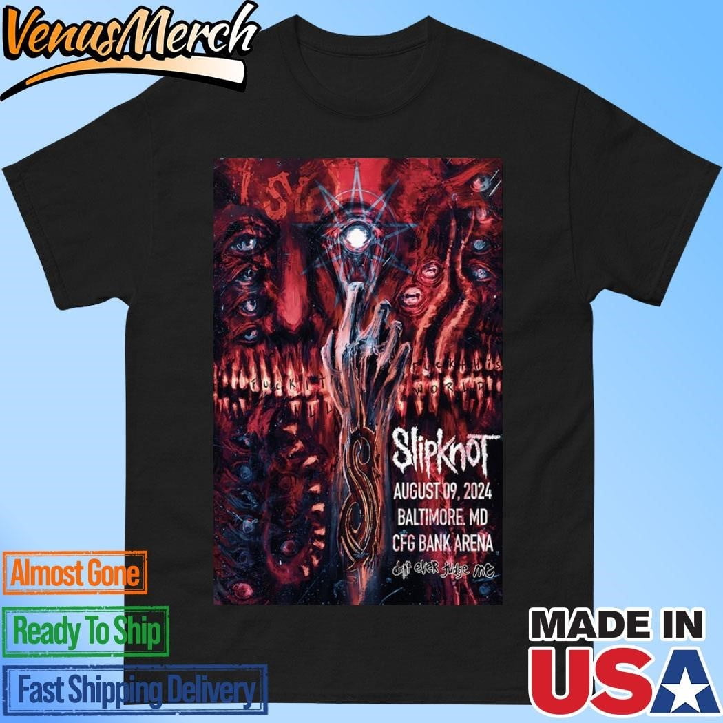 Slipknot At Cfg Bank Arena In Baltimore Shirt