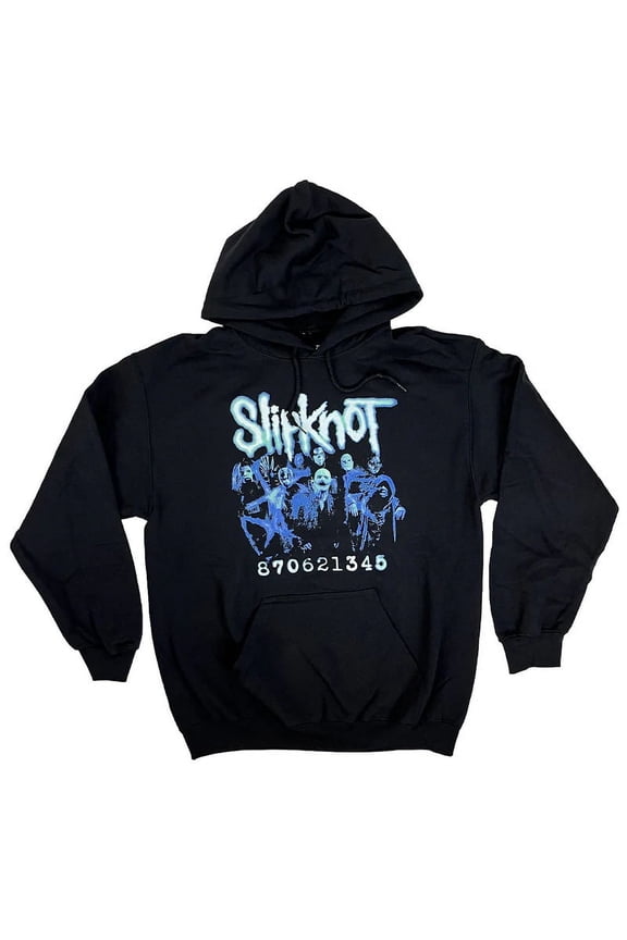Slipknot - Band Photo Logo Mens Pullover Hoodie