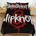 thumbnail image 1 of Slipknot Duvet Cover Set, Soft Cozy Quilt Cover Bedding Set 3 Pieces, Comforter Cover with 2 Pillowcase for Teens Adults Kids 86"x70", 1 of 8
