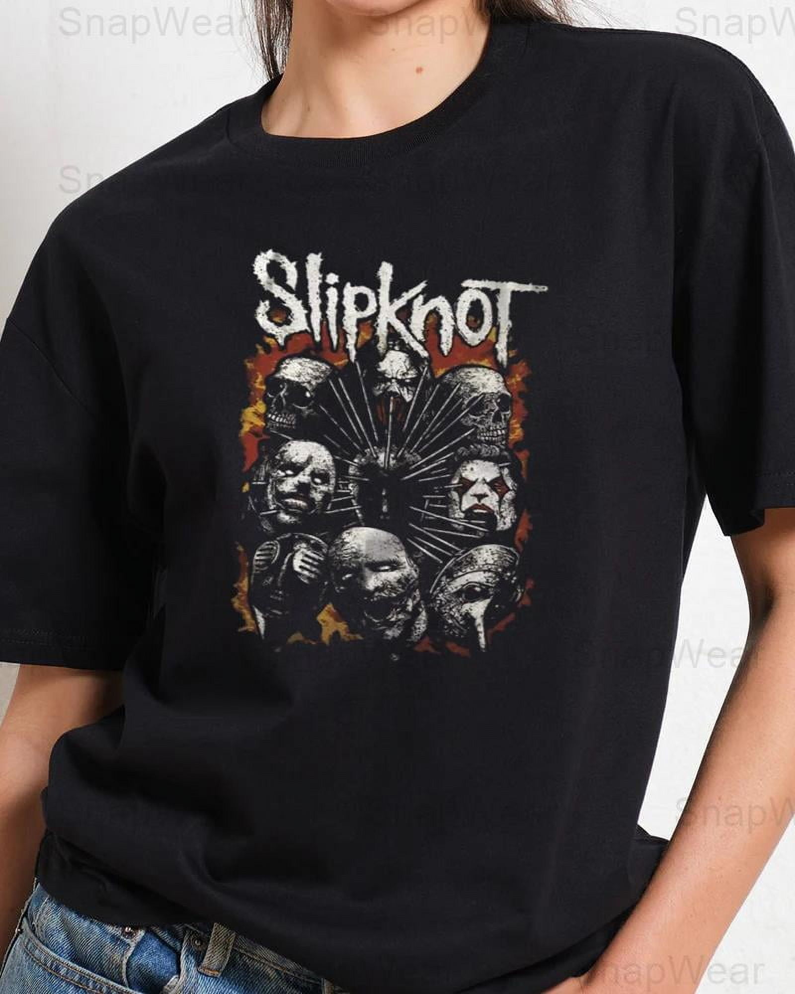 Slipknot Band Printed Heavy Metal Oversized Mens T-shirt Legacy Boutiques Bangladesh