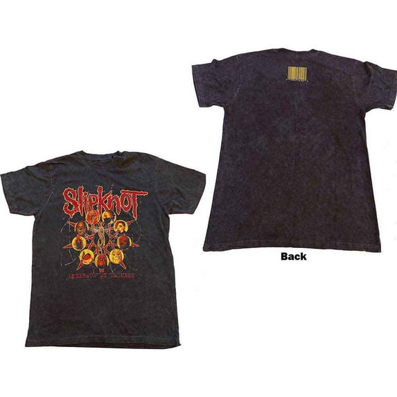 Slipknot Kids T-Shirt: Liberate (Wash Collection & Back Print) (3-4 Years)