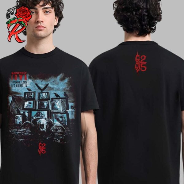 Slipknot Knotfest Iowa Merch Tee In Des Moines IA On September 21 2024