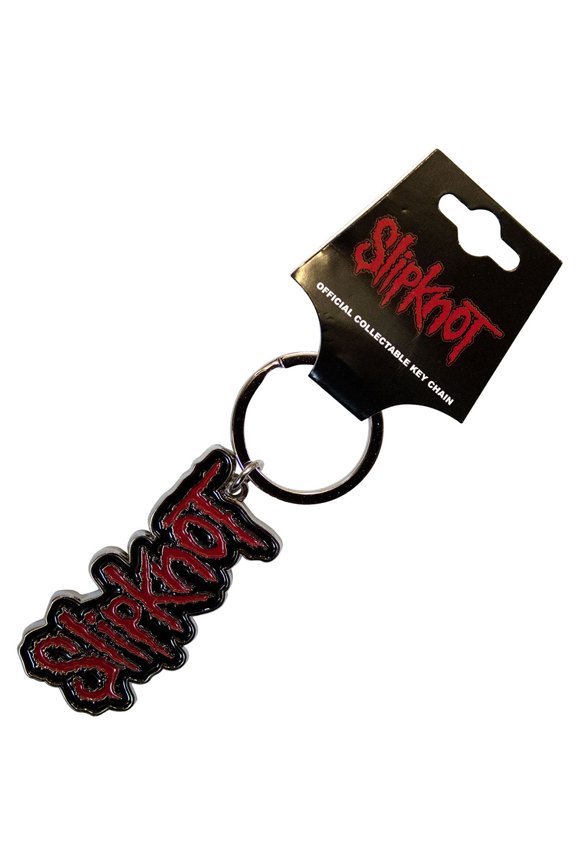 Band Logo Keychain Red