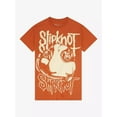 thumbnail image 1 of Slipknot Men's Official Merchandise Mask Tribal S Tee T-Shirt in Burnt Orange (Large, Burnt Orange), 1 of 2