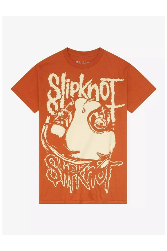 Men's Official Merchandise Mask Tribal S Tee T-Shirt in Burnt Orange (Medium, Burnt Orange)