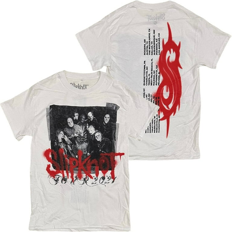 Slipknot Men's Officially Licensed Rare Concert Tour 2021