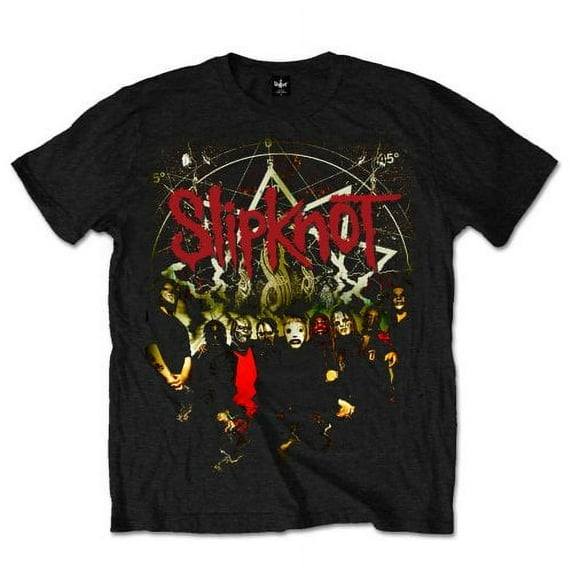 Slipknot Men's Waves T-shirt Medium Black